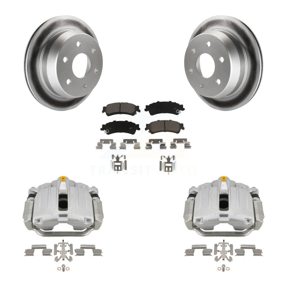 Transit Auto KCG-100093C Disc Brake Kit for 1999-2005 Chevrolet Astro, GMC Safari, Chevrolet Silverado 1500 & more - Rear product image