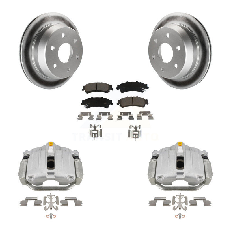 Transit Auto KCG-100093C Disc Brake Kit for 1999-2005 Chevrolet Astro, GMC Safari, Chevrolet Silverado 1500 & more - Rear product image