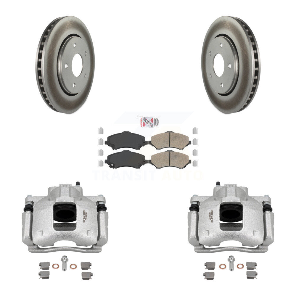 Transit Auto KCG-100093N Disc Brake Kit for 2008-2012 Ram C/V, Volkswagen Routan, Chrysler Town & Country & more - Front product image