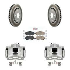 Transit Auto KCG-100093N Disc Brake Kit for 2008-2012 Ram C/V, Volkswagen Routan, Chrysler Town & Country & more - Front product image