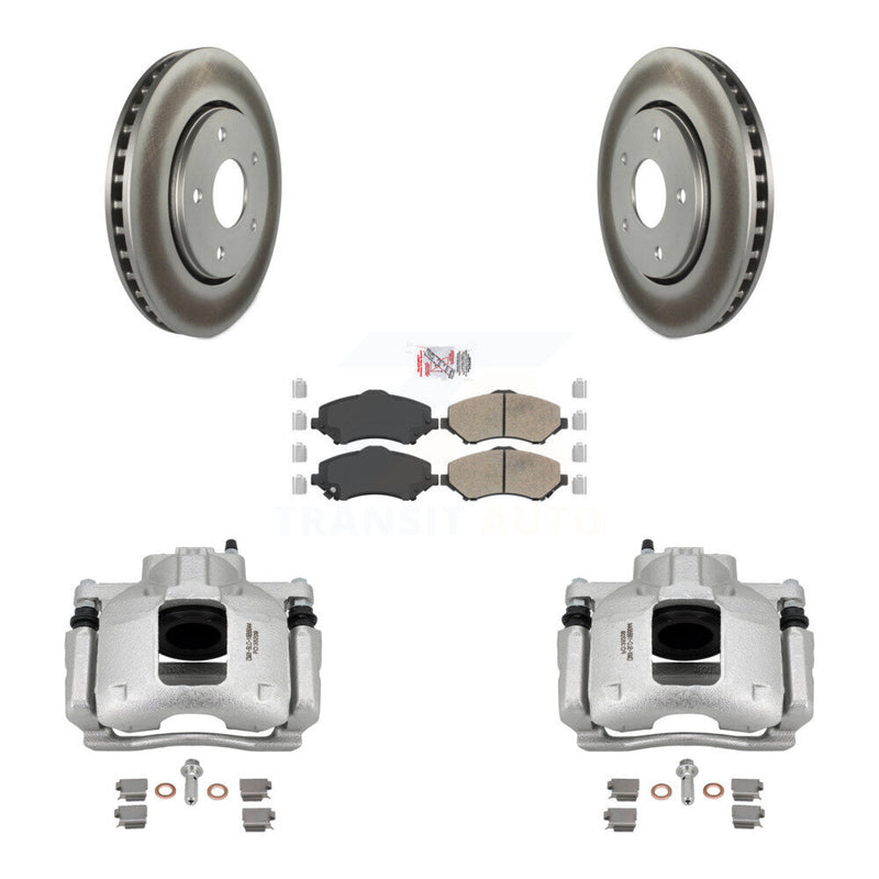 Transit Auto KCG-100093N Disc Brake Kit for 2008-2012 Ram C/V, Volkswagen Routan, Chrysler Town & Country & more - Front product image