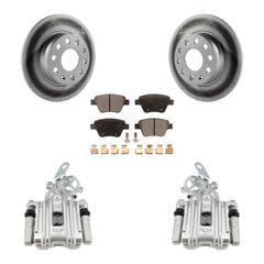 Transit Auto KCG-100096T Disc Brake Kit for 2011-2019 Volkswagen Beetle, Volkswagen Jetta, Volkswagen Golf - Rear product image