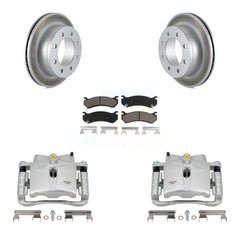 Transit Auto KCG-100097C Disc Brake Kit for 1999-2013 Chevrolet Suburban 2500, GMC Yukon XL 2500, Chevrolet Silverado 2500 HD & more - Rear product image