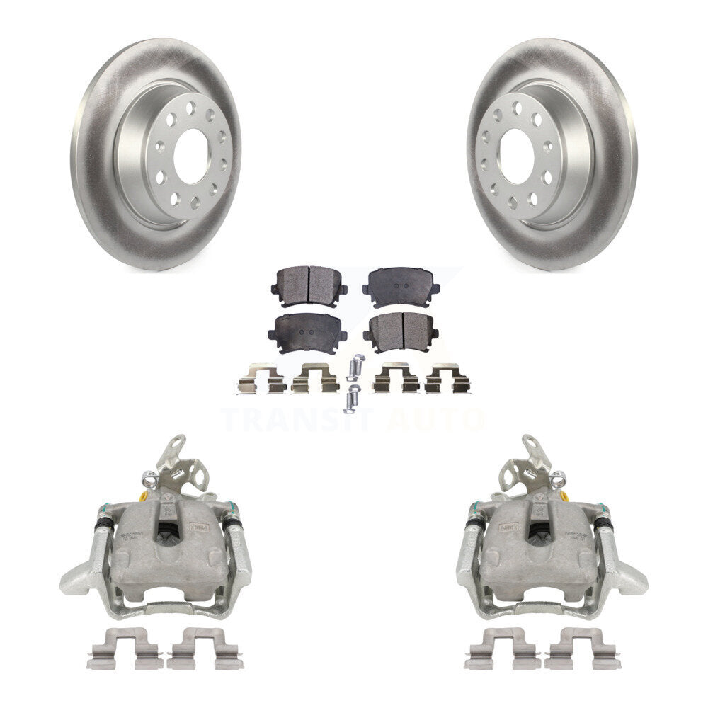 Transit Auto KCG-100099T Disc Brake Kit for 2006-2009 Volkswagen GTI, Audi A3 Quattro - Rear product image