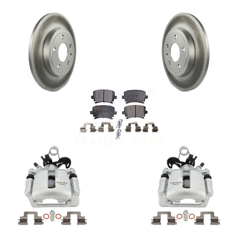Transit Auto KCG-100100T Disc Brake Kit for 2005-2009 Audi A4, Audi A4 Quattro - Rear product image