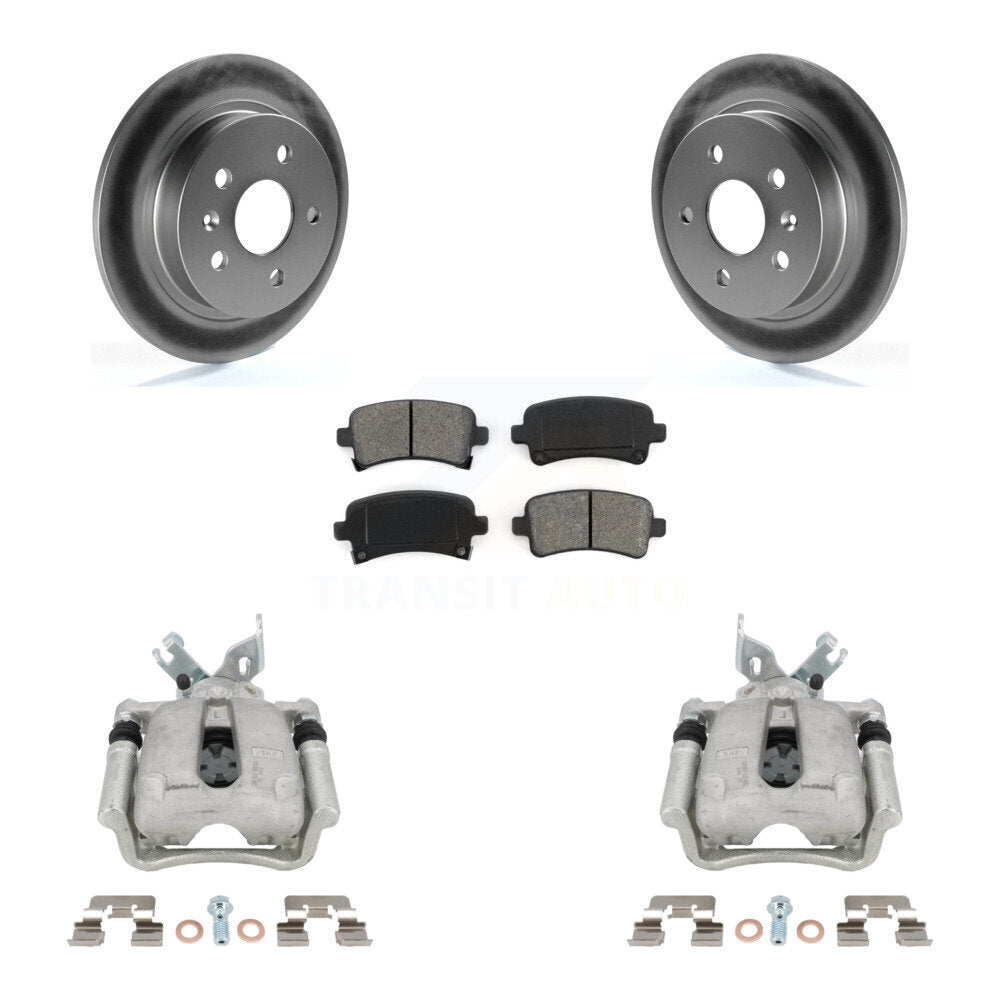 Transit Auto KCG-100101S Disc Brake Kit for 2011-2017 Chevrolet Malibu, Buick LaCrosse, Buick Regal - Rear product image