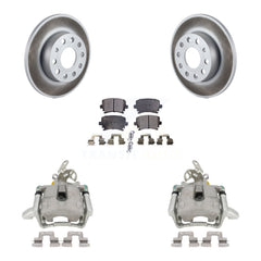 Transit Auto KCG-100102T Disc Brake Kit for 2005-2009 Volkswagen Jetta, Volkswagen Rabbit - Rear product image