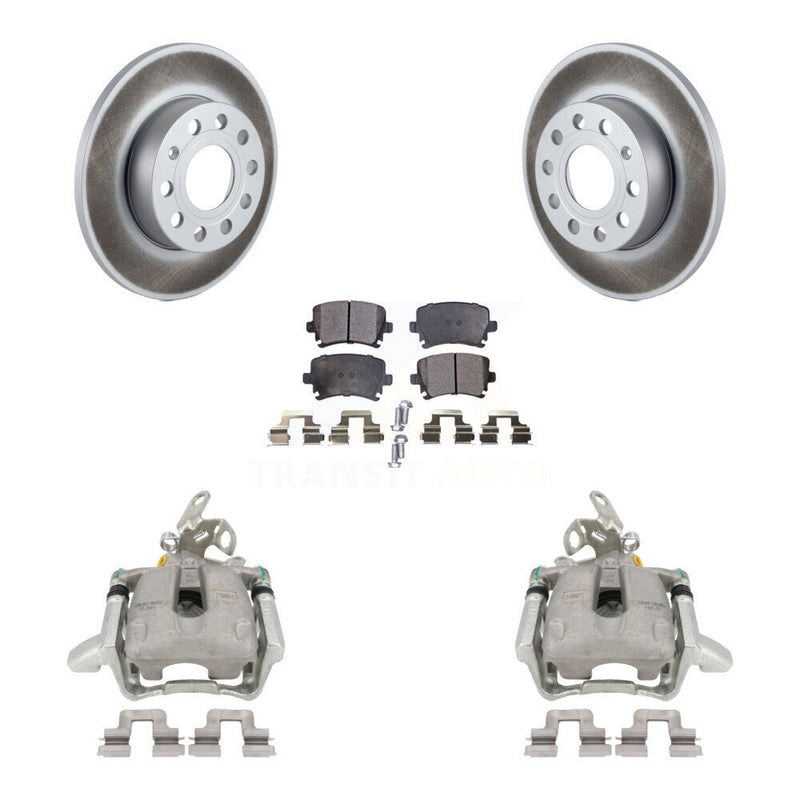 Transit Auto KCG-100102T Disc Brake Kit for 2005-2009 Volkswagen Jetta, Volkswagen Rabbit - Rear product image