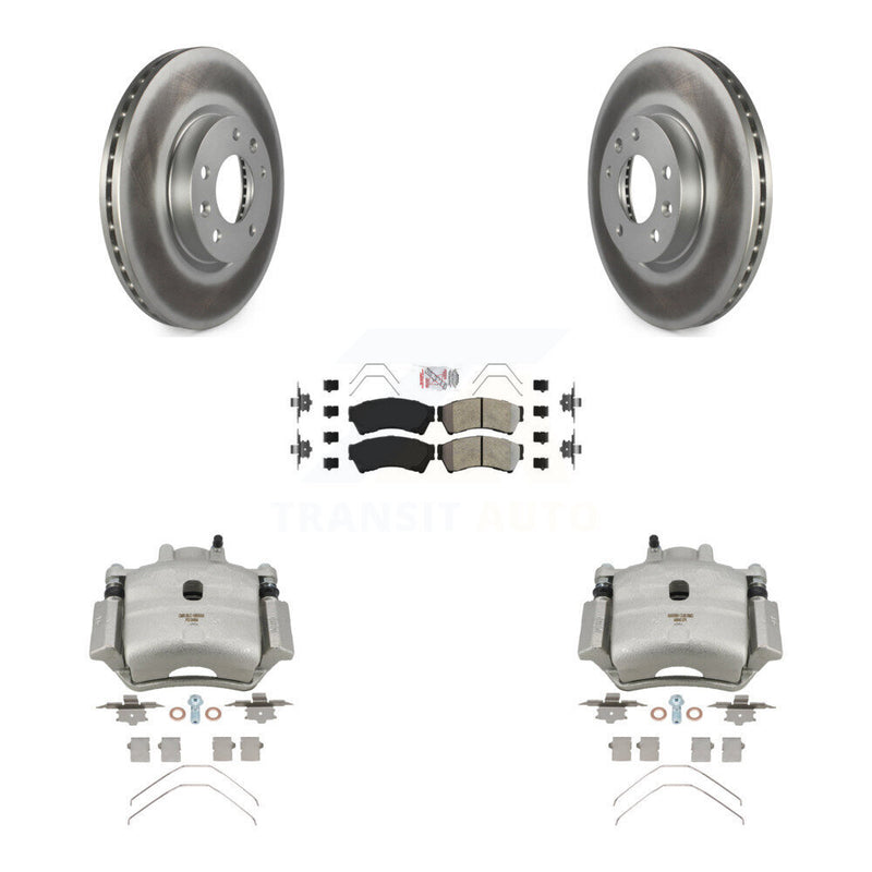 Transit Auto KCG-100103N Disc Brake Kit for 2006-2013 Mazda 6, Lincoln MKZ, Ford Fusion & more - Front product image