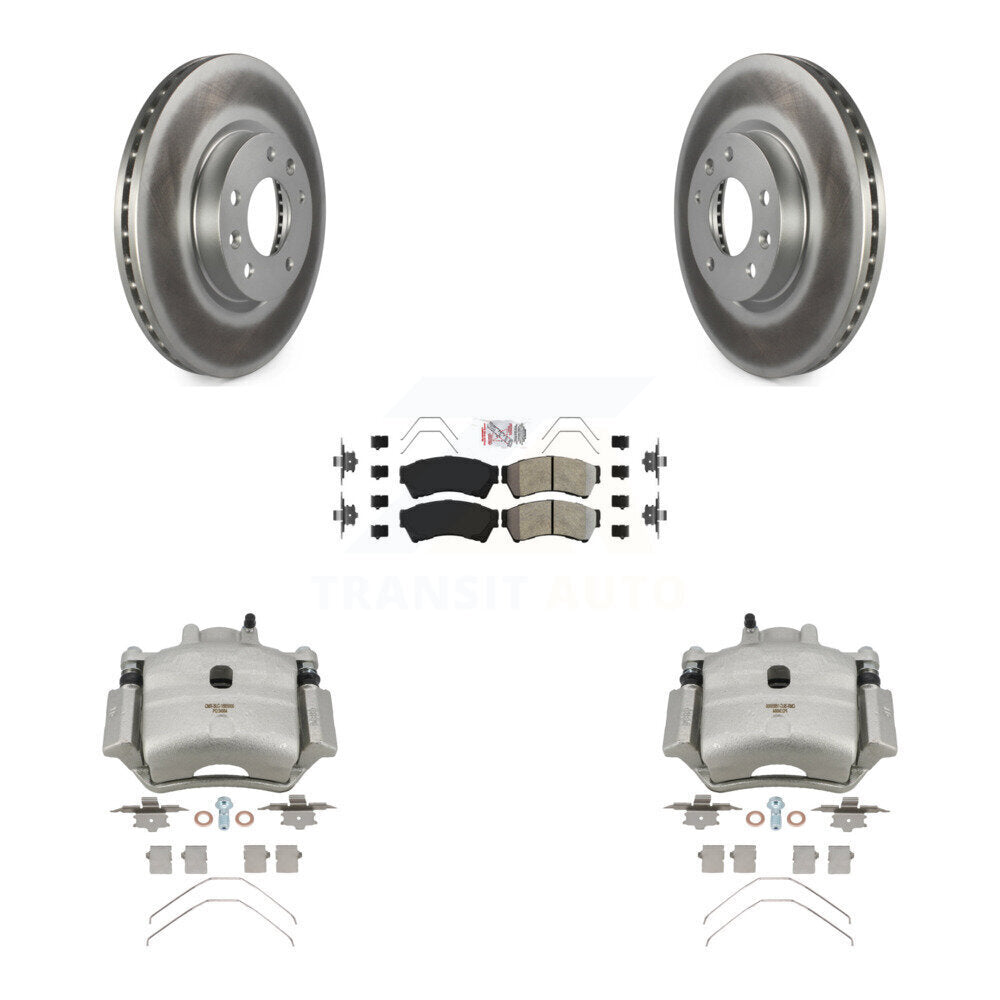 Transit Auto KCG-100104N Disc Brake Kit for 2006-2013 Mazda 6, Lincoln MKZ, Ford Fusion & more - Front product image