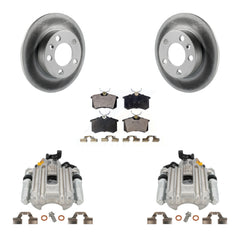 Transit Auto KCG-100104T Disc Brake Kit for 1999-2009 Volkswagen Jetta City, Volkswagen Jetta, Volkswagen Golf - Rear product image