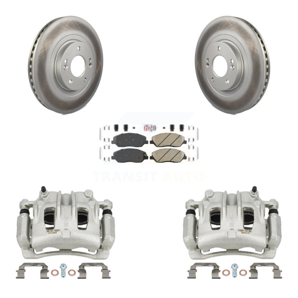 Transit Auto KCG-100105N Disc Brake Kit for 2013-2016 Hyundai Santa Fe, Hyundai Santa Fe XL - Front product image