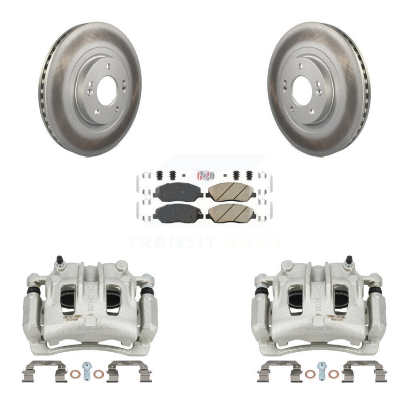 Transit Auto KCG-100105N Disc Brake Kit for 2013-2016 Hyundai Santa Fe, Hyundai Santa Fe XL - Front product image