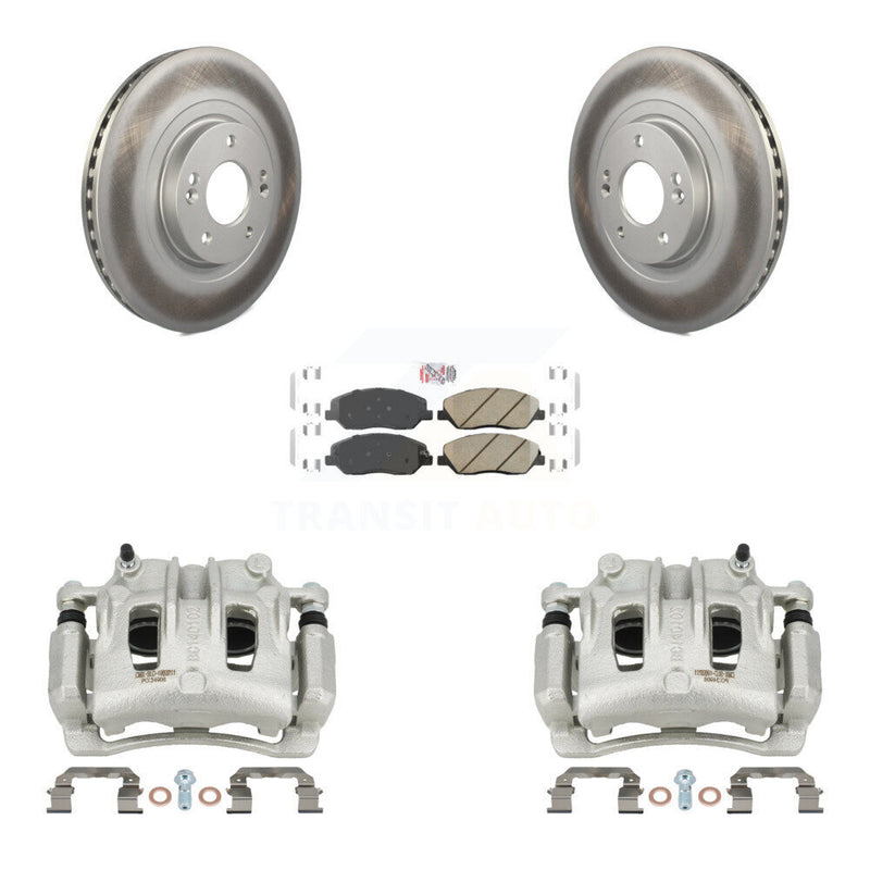 Transit Auto KCG-100106N Disc Brake Kit for 2013-2016 Hyundai Santa Fe, Hyundai Santa Fe XL - Front product image