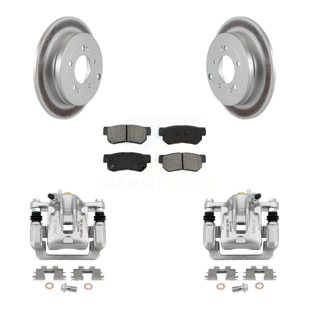 Transit Auto KCG-100106S Disc Brake Kit for 2006-2009 Hyundai Azera - Rear product image