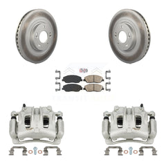 Transit Auto KCG-100107N Disc Brake Kit for 2017-2019 Hyundai Santa Fe, Hyundai Santa Fe XL - Front product image