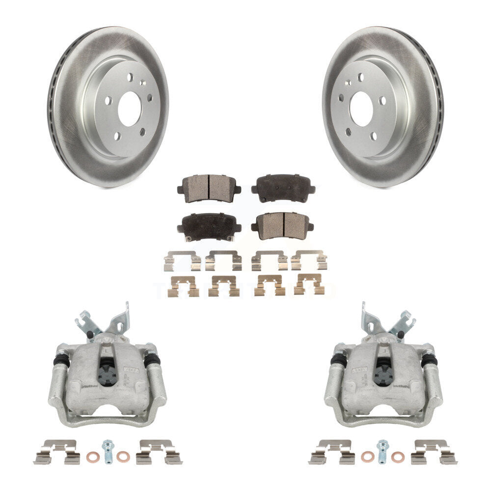 Transit Auto KCG-100107P Disc Brake Kit for 2011-2017 Buick LaCrosse, Buick Regal - Rear product image