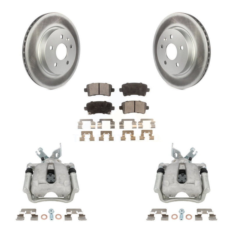 Transit Auto KCG-100107P Disc Brake Kit for 2011-2017 Buick LaCrosse, Buick Regal - Rear product image