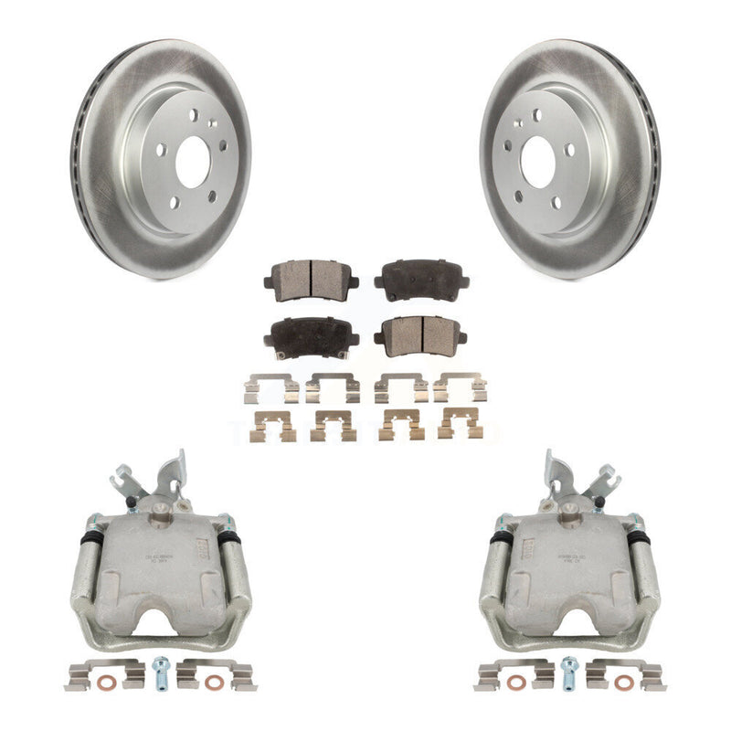 Transit Auto KCG-100108P Disc Brake Kit for 2011-2020 Cadillac XTS, Chevrolet Impala, Chevrolet Malibu & more - Rear product image