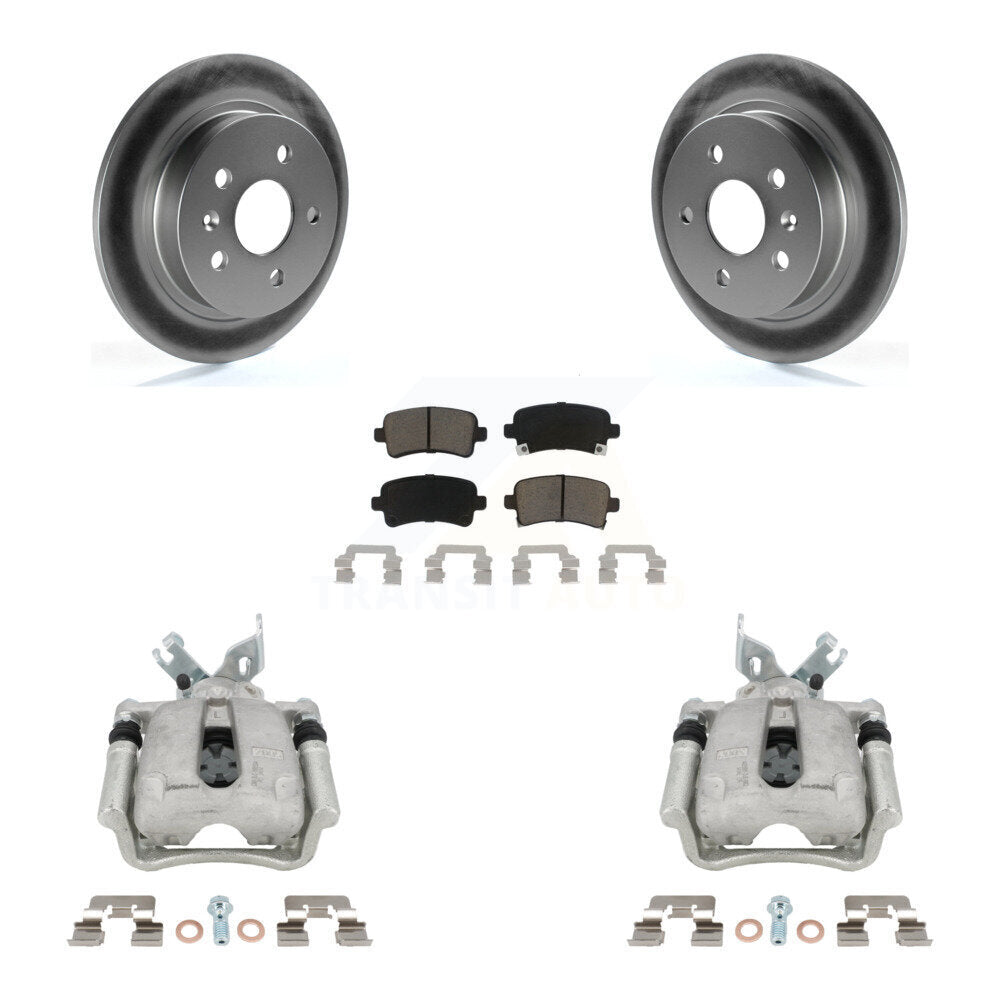 Transit Auto KCG-100109C Disc Brake Kit for 2011-2017 Chevrolet Malibu, Buick LaCrosse, Buick Regal - Rear product image
