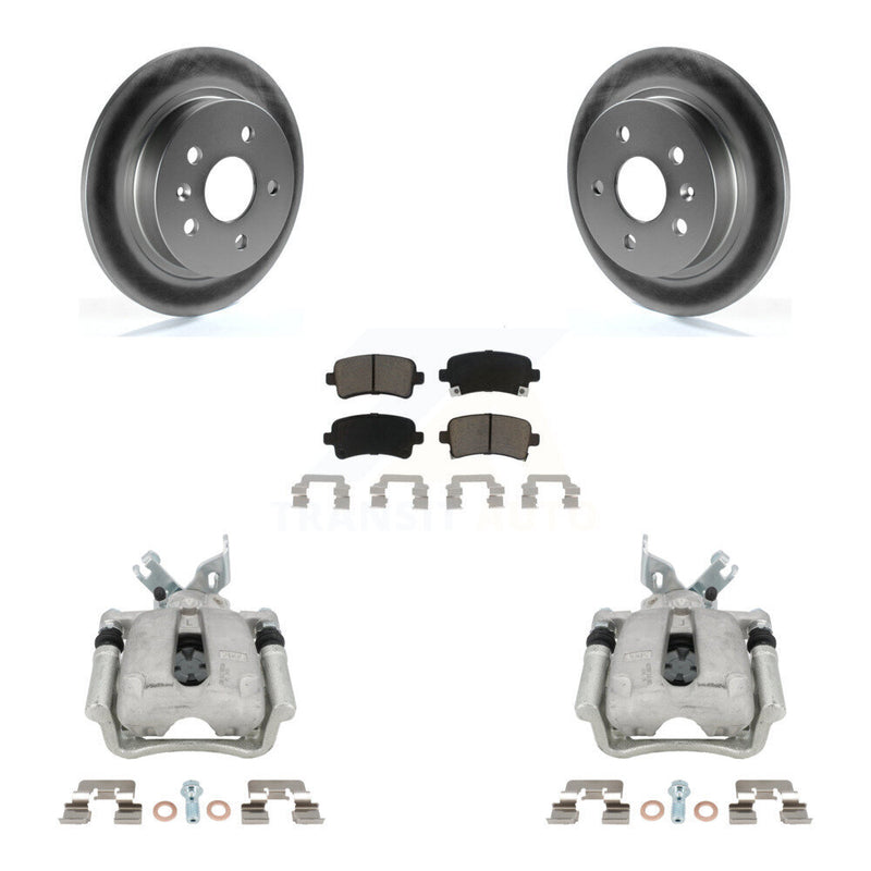 Transit Auto KCG-100109C Disc Brake Kit for 2011-2017 Chevrolet Malibu, Buick LaCrosse, Buick Regal - Rear product image