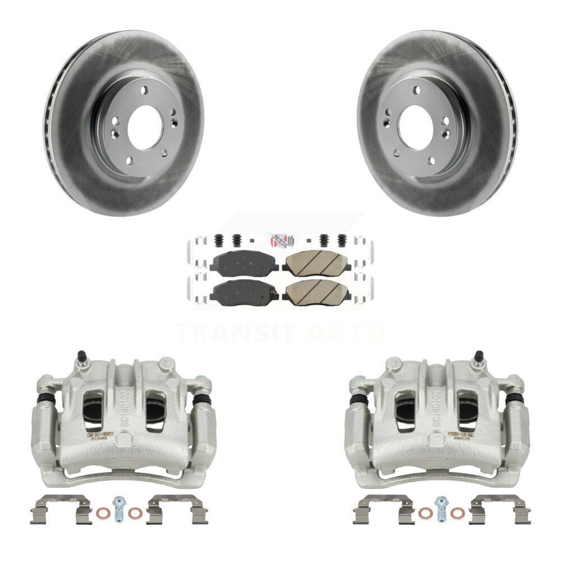 Transit Auto KCG-100109N Disc Brake Kit for 2007-2009 Hyundai Santa Fe - Front product image