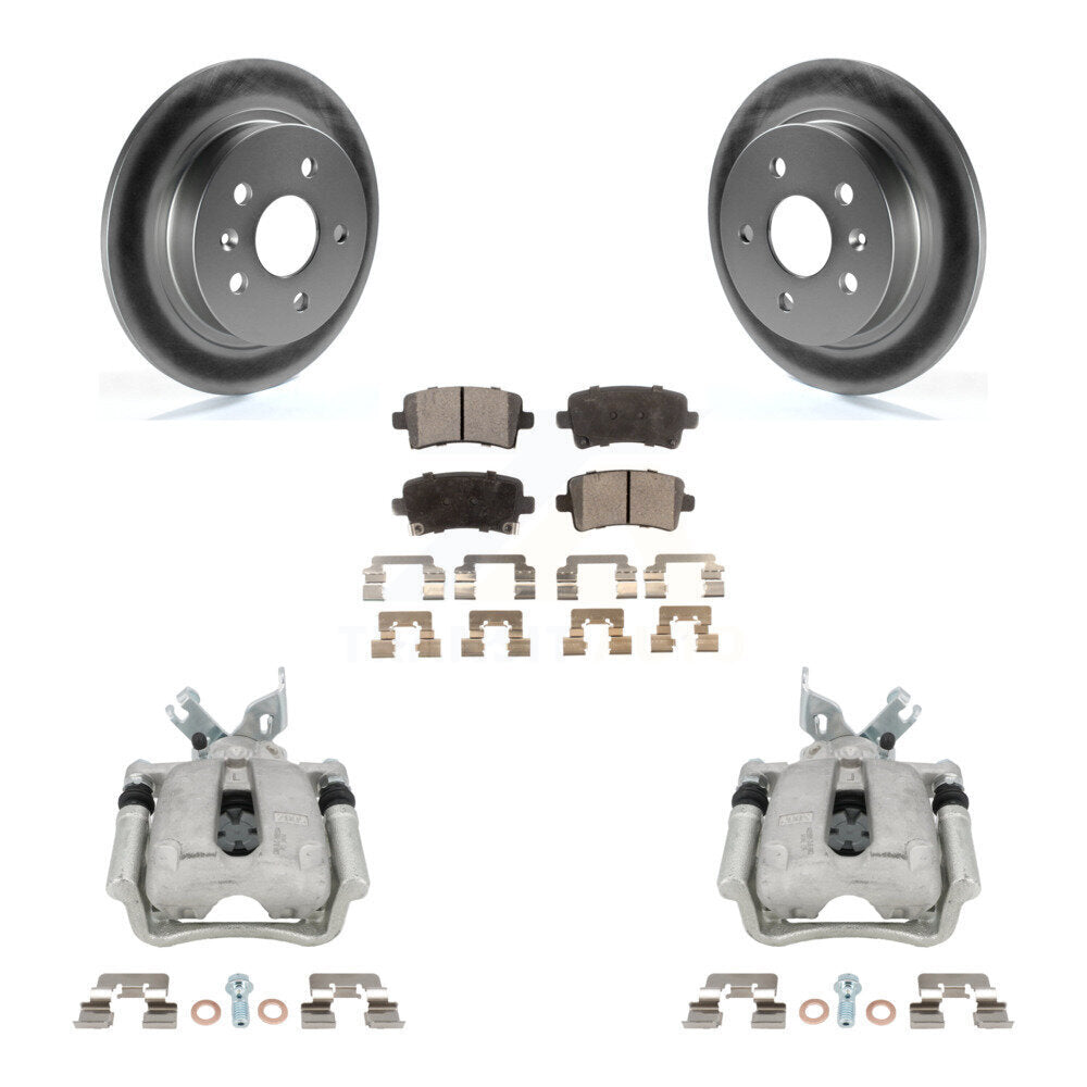 Transit Auto KCG-100109P Disc Brake Kit for 2011-2017 Chevrolet Malibu, Buick LaCrosse, Buick Regal - Rear product image