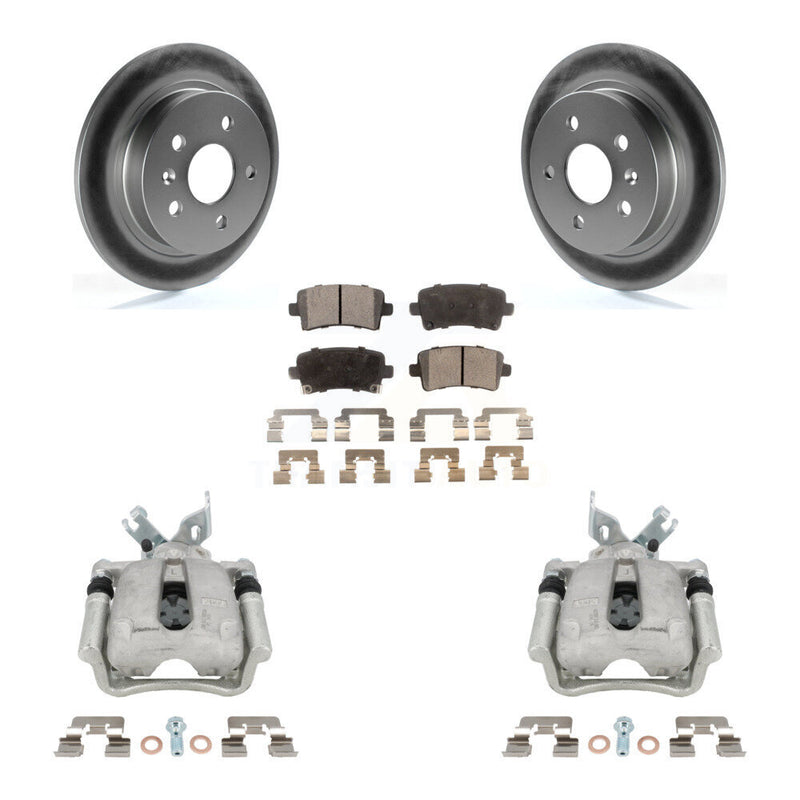 Transit Auto KCG-100109P Disc Brake Kit for 2011-2017 Chevrolet Malibu, Buick LaCrosse, Buick Regal - Rear product image