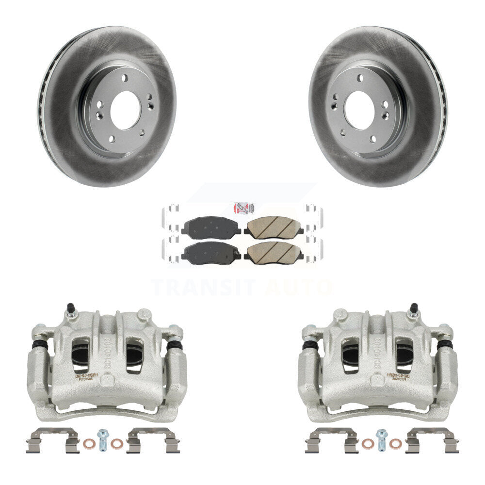 Transit Auto KCG-100110N Disc Brake Kit for 2007-2009 Hyundai Santa Fe - Front product image
