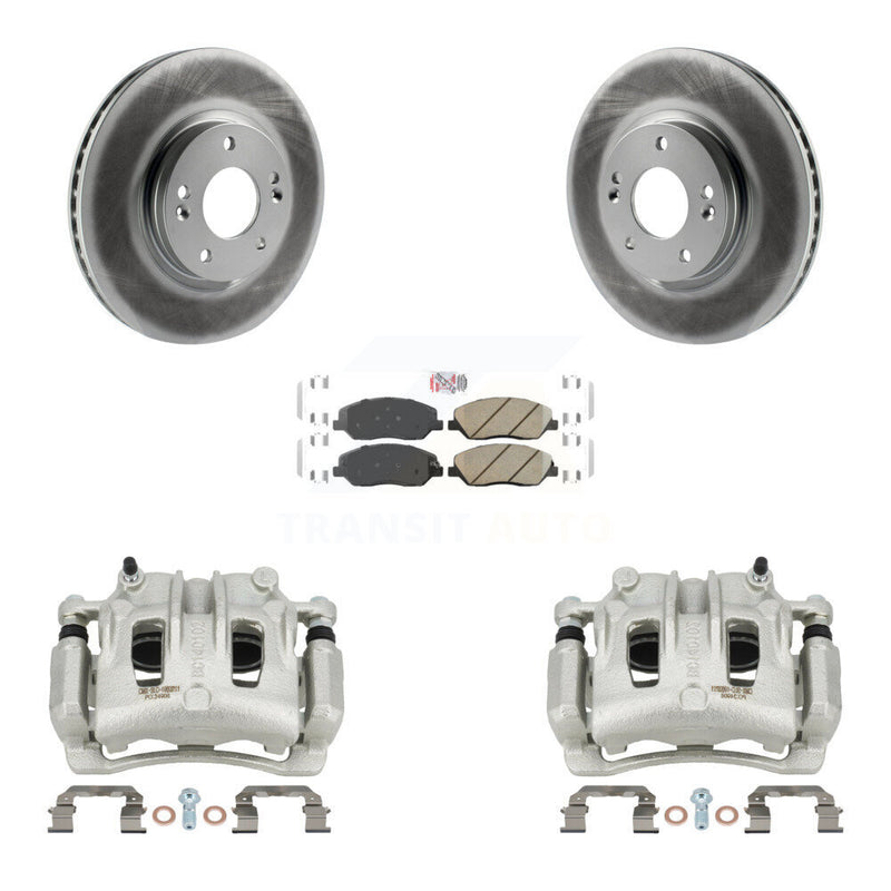 Transit Auto KCG-100110N Disc Brake Kit for 2007-2009 Hyundai Santa Fe - Front product image