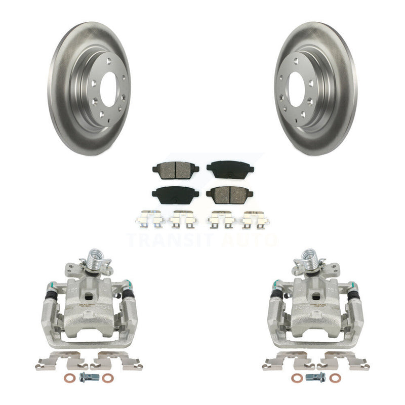 Transit Auto KCG-100110S Disc Brake Kit for 2006-2013 Mazda 6, Lincoln MKZ, Ford Fusion & more - Rear product image