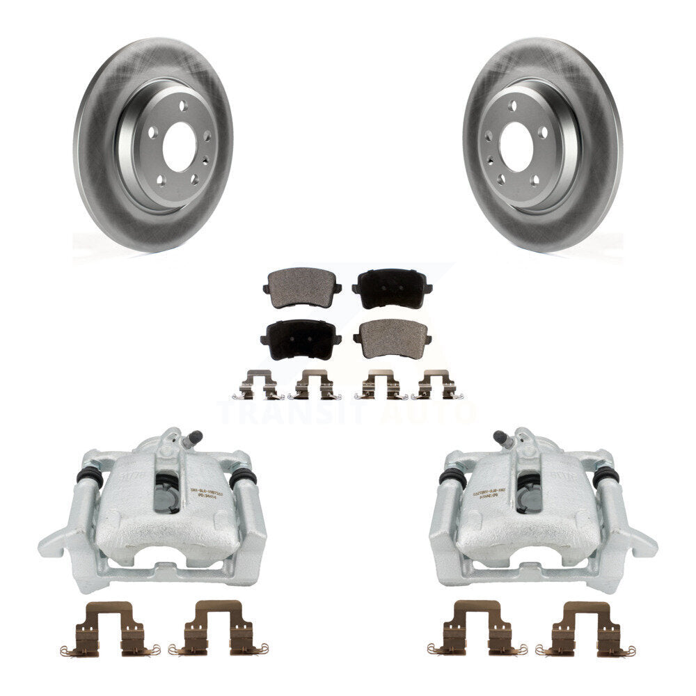Transit Auto KCG-100110T Disc Brake Kit for 2008-2012 Audi A4 Quattro, Audi A5 Quattro, Audi A4 & more - Rear product image