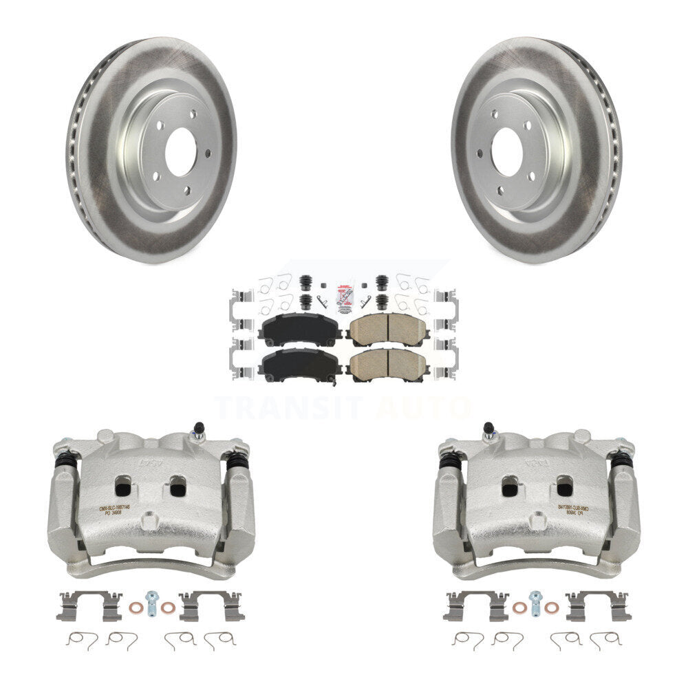 Transit Auto KCG-100111N Disc Brake Kit for 2014-2024 INFINITI Q60, INFINITI QX50, INFINITI Q50 - Front product image