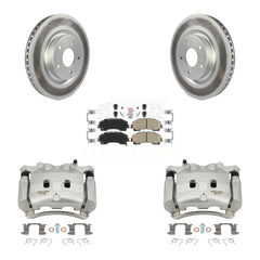 Transit Auto KCG-100111N Disc Brake Kit for 2014-2024 INFINITI Q60, INFINITI QX50, INFINITI Q50 - Front product image