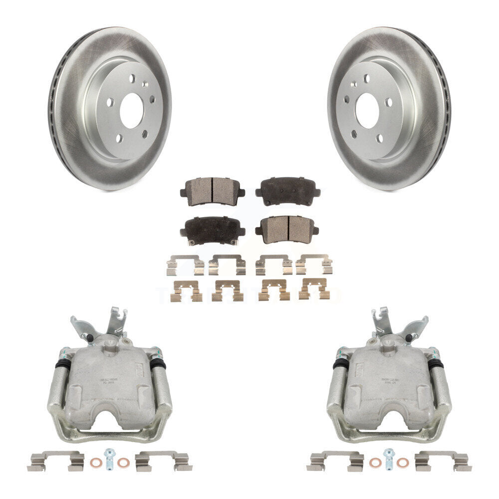 Transit Auto KCG-100111P Disc Brake Kit for 2014-2015 Chevrolet Malibu - Rear product image