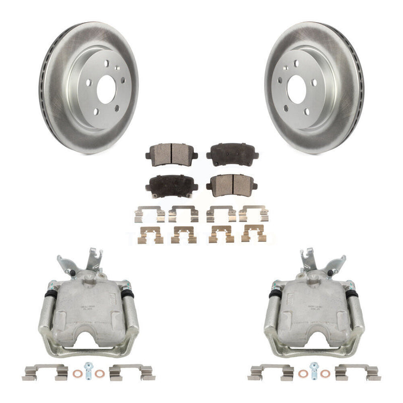 Transit Auto KCG-100111P Disc Brake Kit for 2014-2015 Chevrolet Malibu - Rear product image