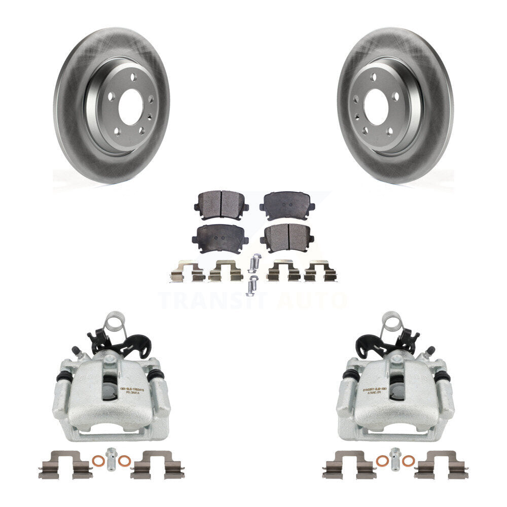 Transit Auto KCG-100111T Disc Brake Kit for 2009 Audi A4 Quattro - Rear product image