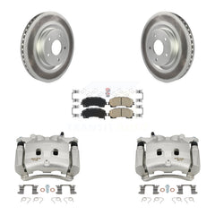 Transit Auto KCG-100112N Disc Brake Kit for 2014-2024 INFINITI Q60, INFINITI QX50, INFINITI Q50 - Front product image