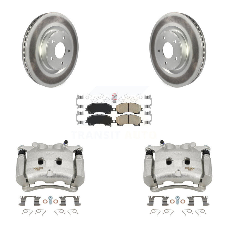 Transit Auto KCG-100112N Disc Brake Kit for 2014-2024 INFINITI Q60, INFINITI QX50, INFINITI Q50 - Front product image
