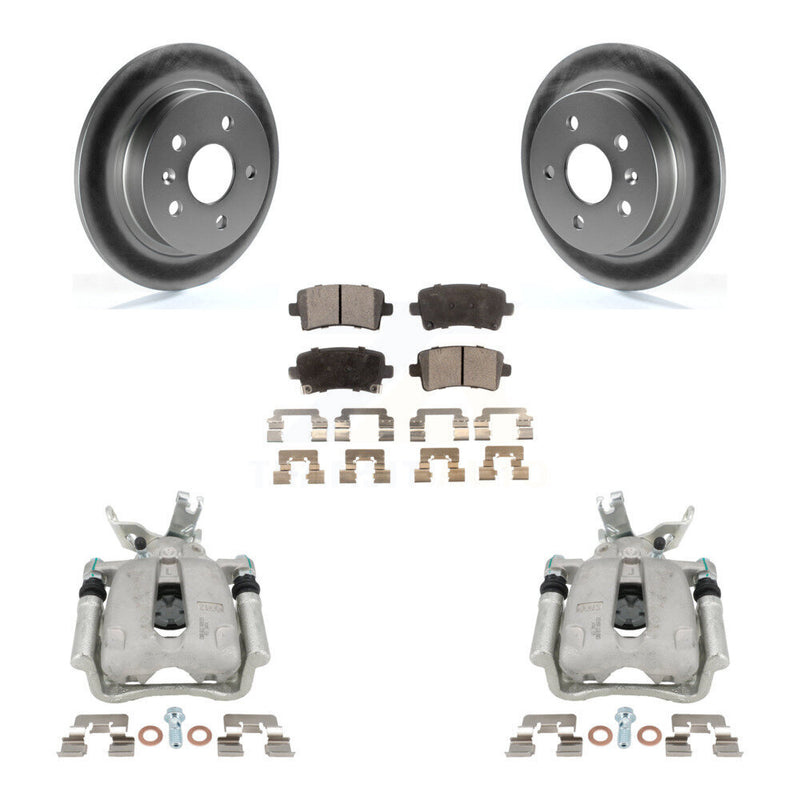 Transit Auto KCG-100112P Disc Brake Kit for 2014-2016 Chevrolet Malibu Limited, Chevrolet Malibu - Rear product image