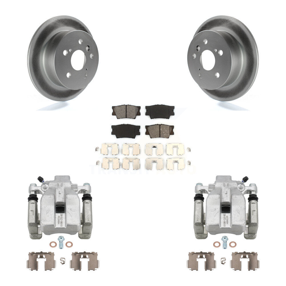 Transit Auto KCG-100112S Disc Brake Kit for 2007-2012 Lexus ES350, Toyota Camry, Toyota Avalon - Rear product image