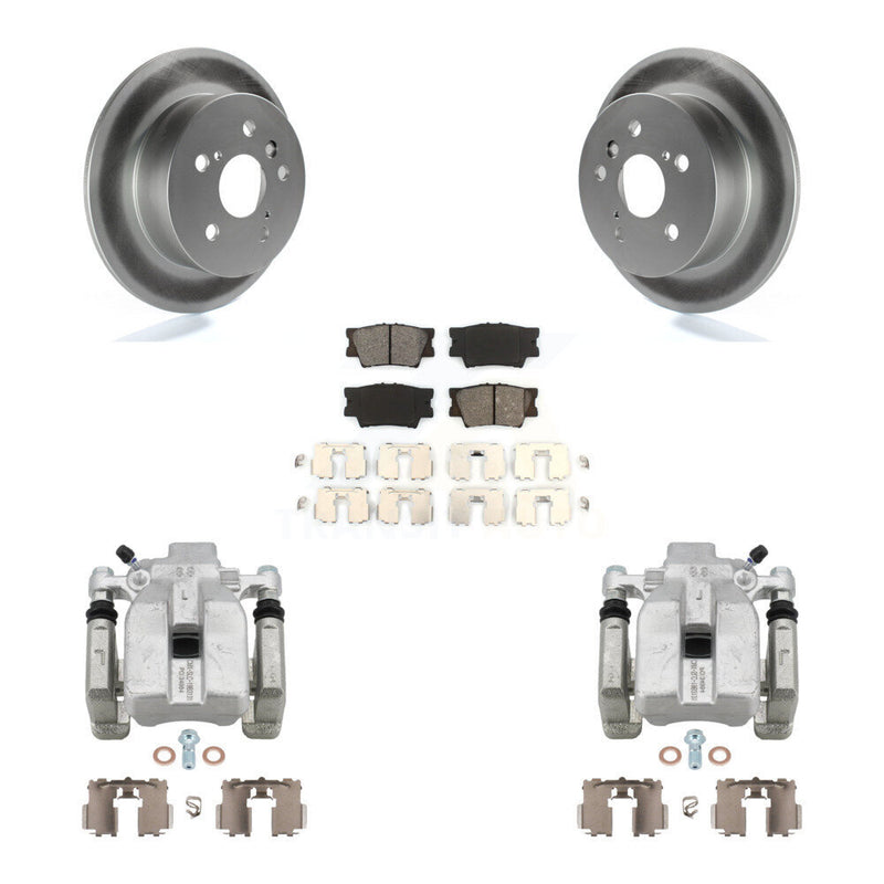 Transit Auto KCG-100112S Disc Brake Kit for 2007-2012 Lexus ES350, Toyota Camry, Toyota Avalon - Rear product image