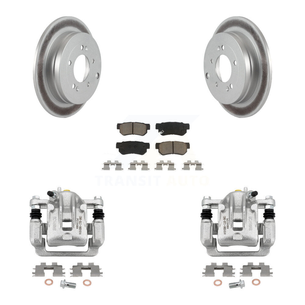 Transit Auto KCG-100113C Disc Brake Kit for 2006-2009 Hyundai Azera - Rear product image