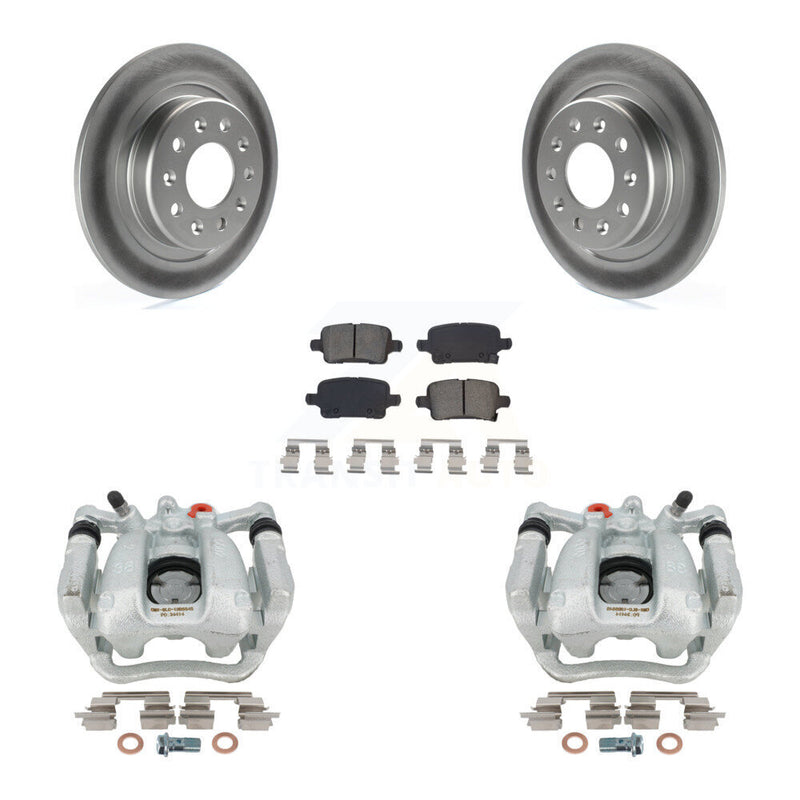 Transit Auto KCG-100113S Disc Brake Kit for 2017-2020 Buick Regal Sportback, Buick Regal TourX, Buick LaCrosse - Rear product image