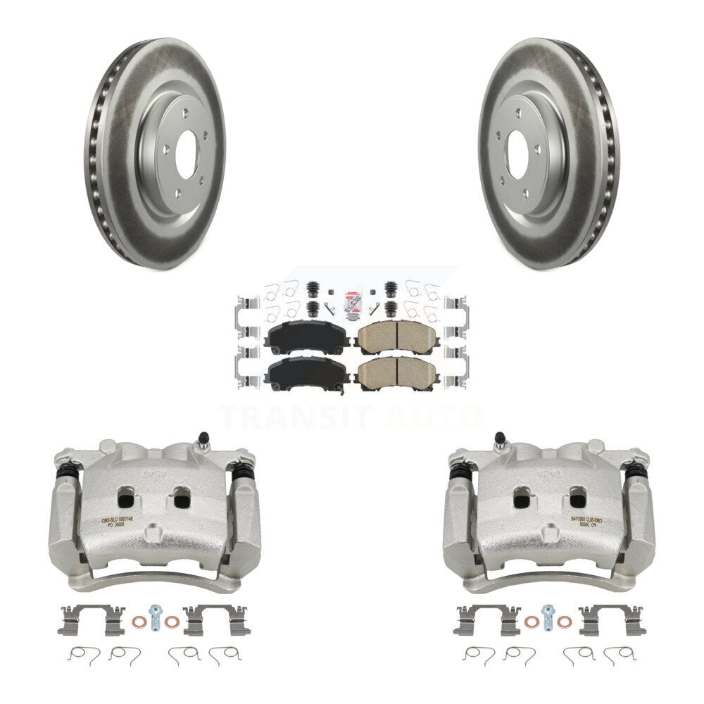 Transit Auto KCG-100114N Disc Brake Kit for 2014-2019 Nissan Rogue - Front product image