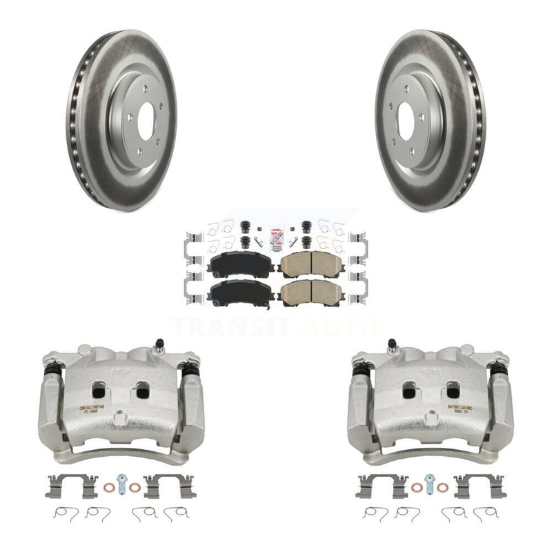 Transit Auto KCG-100114N Disc Brake Kit for 2014-2019 Nissan Rogue - Front product image