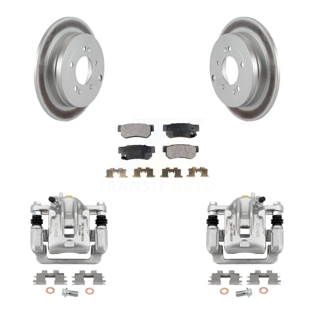 Transit Auto KCG-100114P Disc Brake Kit for 2006-2009 Hyundai Azera - Rear product image