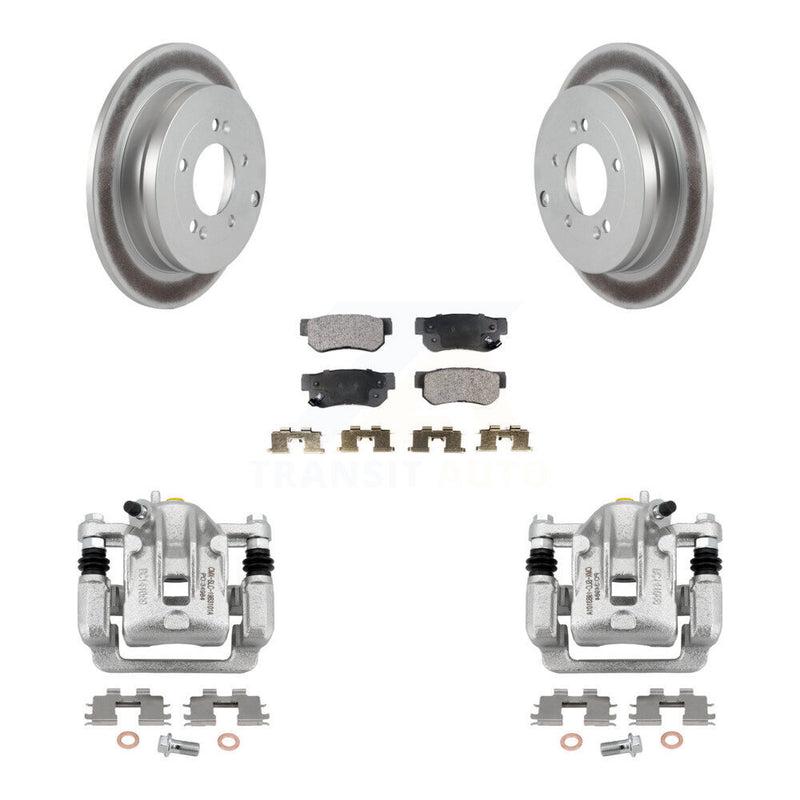 Transit Auto KCG-100114P Disc Brake Kit for 2006-2009 Hyundai Azera - Rear product image
