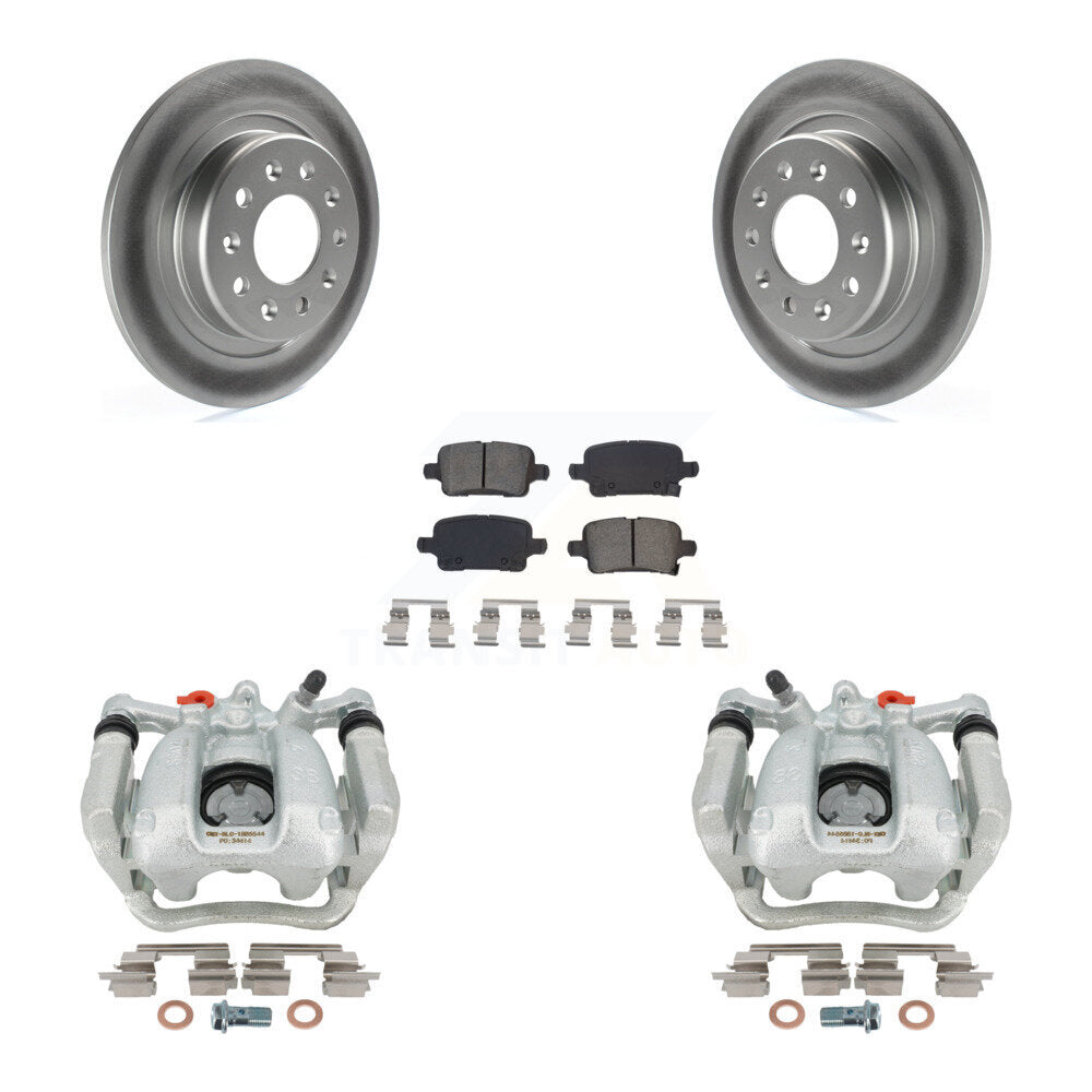 Transit Auto KCG-100114S Disc Brake Kit for 2016-2020 Chevrolet Equinox, GMC Terrain, Chevrolet Malibu - Rear product image