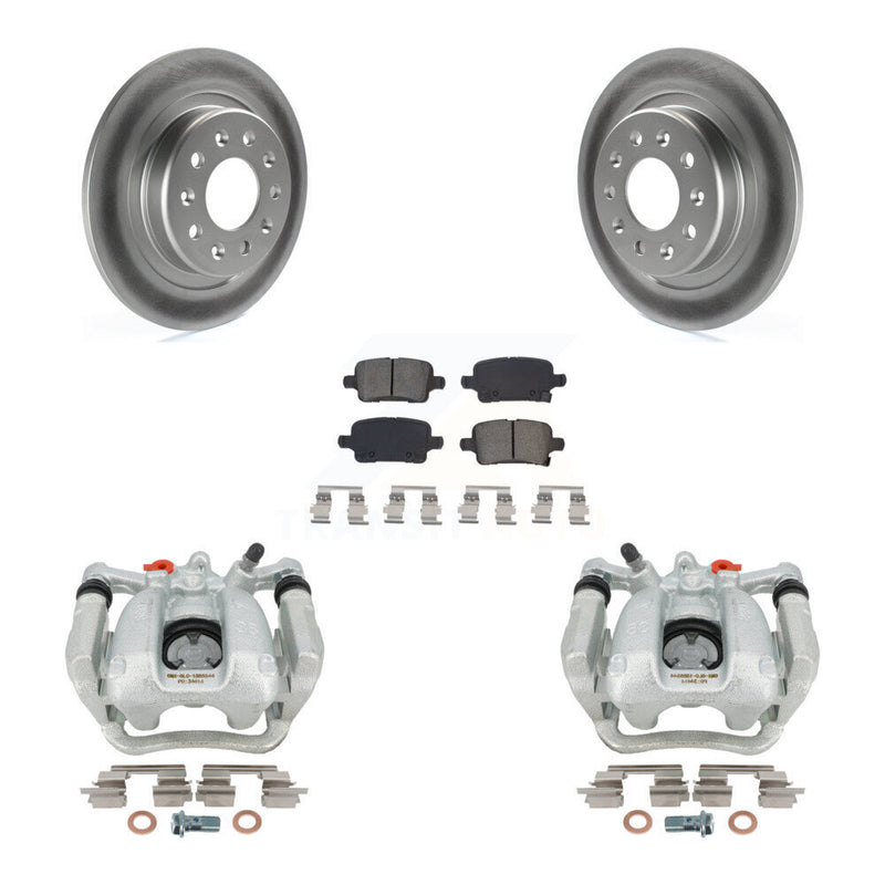 Transit Auto KCG-100114S Disc Brake Kit for 2016-2020 Chevrolet Equinox, GMC Terrain, Chevrolet Malibu - Rear product image